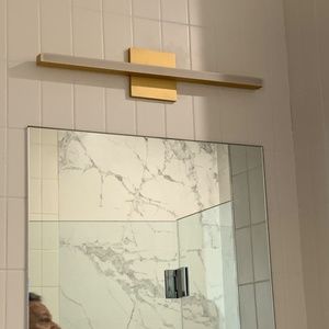 Gold Modern/Contemporary Bathroom Sconce